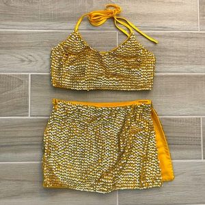 Dance costume jazz tap adult small